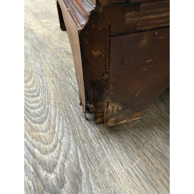 Antique Victorian Eastlake Hall or Entry Pier Mirror With Tennessee Red Marble For Sale - Image 13 of 14