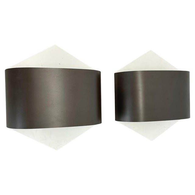 Cubic Wall Lights by Dieter Witte and Rolf Krüger for Staff Leuchten, 1970s, Set of 2 For Sale - Image 17 of 17