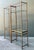 Vintage Metal and Glass Etagere Shelves - Pair For Sale - Image 10 of 12