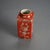 Antique Chinese Porcelain Vase, Orange with Floral Design C1920 For Sale - Image 6 of 6