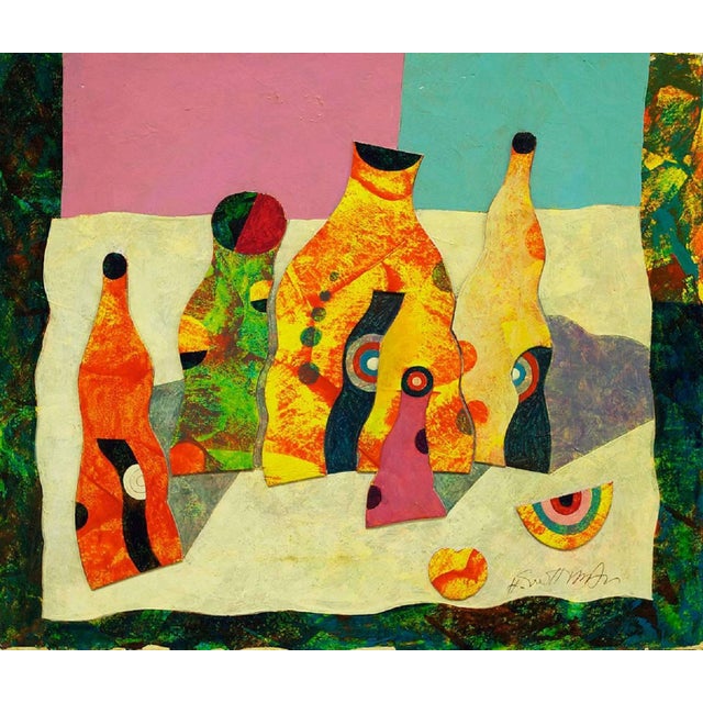 Genre: Avant-Garde Subject: Abstract Medium: Mixed Media, Collage Surface: Board Country: Romania Dimensions: 12 1/4" x...