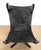 Animal Skin Black Falcon Chair by Sigurd Ressell for Vatne Furniture, 1960s For Sale - Image 7 of 15