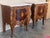 French French Louis XV Marquetry Marble-Top Nightstand or Side Tables For Sale - Image 3 of 11