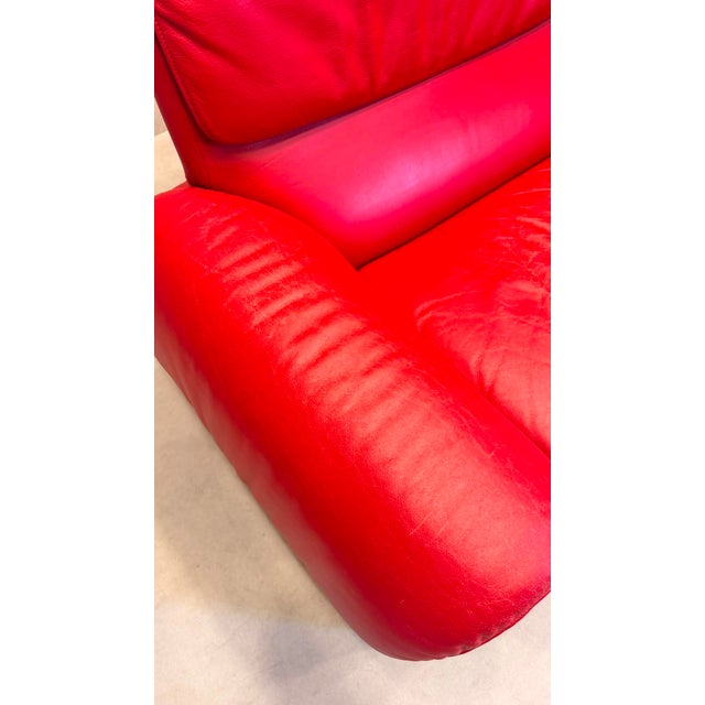 Animal Skin Vintage DS-2011 Leather Sofa from de Sede, 1980s For Sale - Image 7 of 14