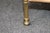 Maison Jansen Style Eglomise Glass & Brass 3 Tier End Table C. 1950's For Sale - Image 9 of 12