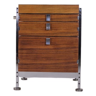 Mutenye Wood Drawer Unit by Jules Wabbes, 1960s For Sale