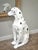 Vintage Italian Life-Size Dalmatian Sculpture – Handcrafted Ceramic Statement Piece For Sale - Image 4 of 7