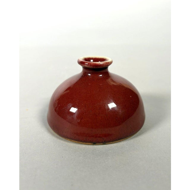 19th century Red porcelain water cup "Oxblood" - China For Sale