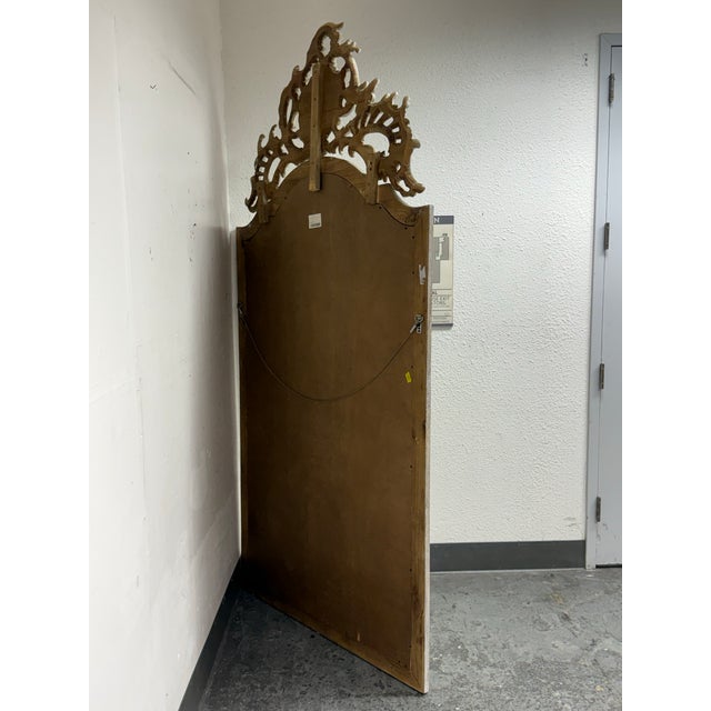 Tara Shaw for Restoration Hardware Maison Grande Louis XIV Floor Mirror For Sale - Image 10 of 12