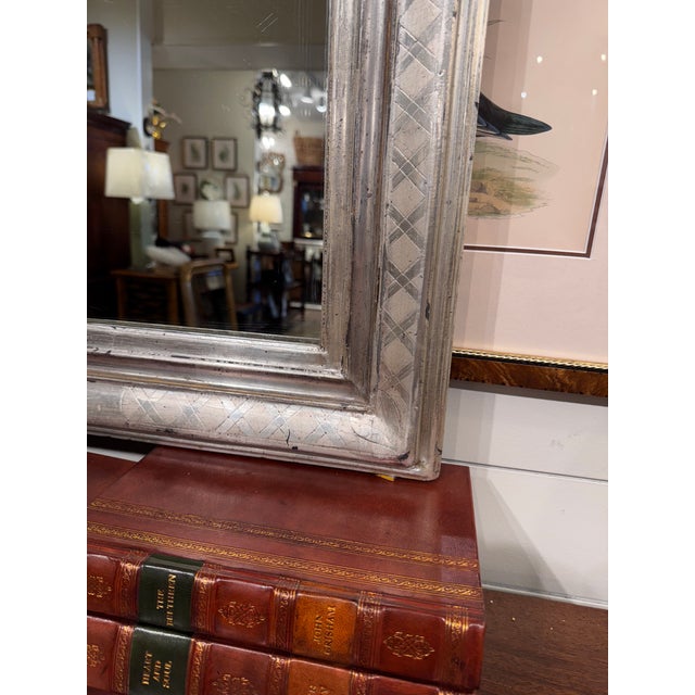 French Antique Louis Philippe Mirror For Sale - Image 3 of 7
