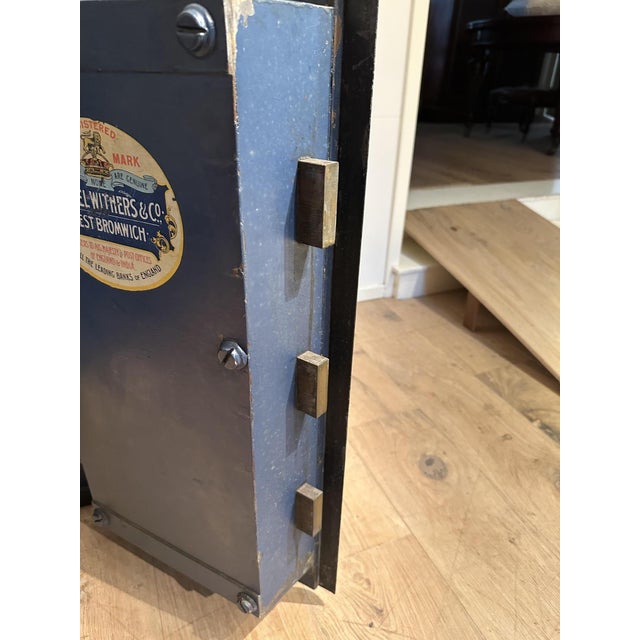 Antique English Iron Safe, 1890s For Sale - Image 12 of 18
