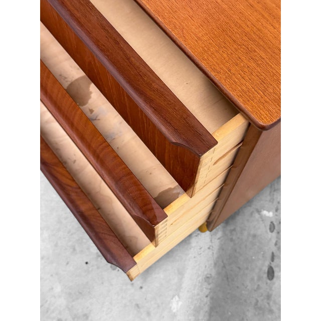 Teak Chest of Drawers from Kværndrup Furniture Factory, 1960s For Sale - Image 10 of 18