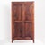 1950s Vintage Parisian Wardrobe Two-Door in Pine, 1950s For Sale - Image 5 of 14