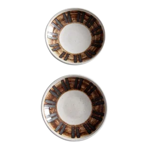 Vintage Studio Pottery Bowls Pair