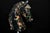 Emerald Gemstone Emerald Horse Bust Statue Hand Carved Horse Rock Base For Sale - Image 8 of 12