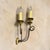 Traditional Formations Portofino Three-Arm Sconces- A Pair For Sale - Image 3 of 8