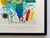 Turquoise Joan Miro Vintage 1972 Mid Century Modernist Framed " Le Chanteur " and " l'Etoile Bleu " Original Lithograph Prints - Set of 2 For Sale - Image 8 of 18