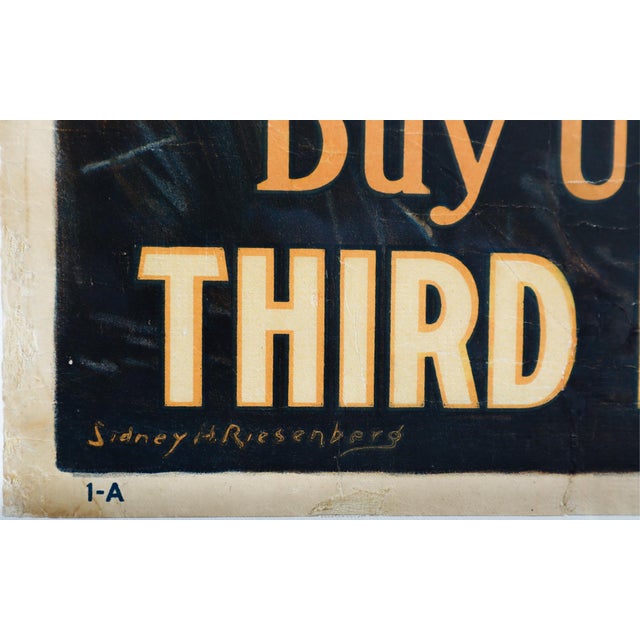 1910s 1918 American Wwi Poster - Over the Top for You, Third Liberty Loan For Sale - Image 5 of 6