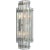 Cadence Large Tiered Sconce in Polished Nickel with Antique Mirror Designer: Carrier and Company Height: 21" Extension:...