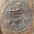 Mid 19th Century Victorian Aesthetic Movement Rocking Chair With Embossed Leather Back and Satyr Finials For Sale - Image 4 of 17