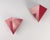 Red Metal Geometric Wall Lights, 1970s, Set of 2 For Sale - Image 6 of 10