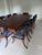 Vintage Klismos Style Solid Walnut Dining Chairs - Set of 10 For Sale - Image 14 of 17