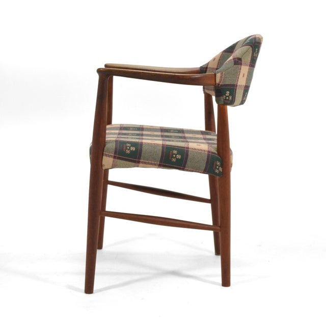 Mid 20th Century Kurt Olsen Model 223 Teak Armchair For Sale - Image 5 of 9