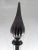 26" tall from top of stopper to base, 4-3/4" diameter at base Decanter and stopper No chips nor cracks Dark purple