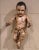 18th Century Italian Carved Giltwood Polychrome Baby Jesus With Glass Eyes For Sale - Image 11 of 11