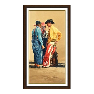 Late 20th Century Before The Bull Ride, Ray Swanson For Sale