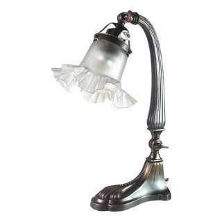 Copper Patinated Table Lamp, 1900s For Sale