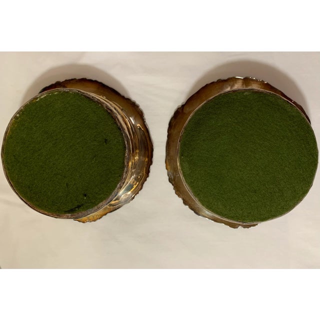 Wood Antique Bottle Coasters- Set of 2 For Sale - Image 7 of 13