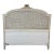 Full Size French Provincial Carved Cane Headboard, Vintage For Sale