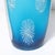 1980s Mid-Century Hand-Blown Cerulean Blue Murano Glass Vase W/ Battuto Texturing For Sale - Image 5 of 16