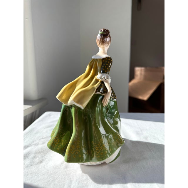 1970s Late 20th Century Royal Doulton Figurine ~ “Fleur” ~ Hn 2368 For Sale - Image 5 of 11