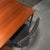 Wood Danish Freestanding Teak Desk For Sale - Image 7 of 9