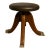 Vintage Hamilton Mfg. Co. Industrial Stool/Chair Wood Metal Drafting Machinist For Sale