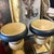 1930s Art Deco Black and White Ivory Lacquered Wood Italian Candlehloders For Sale - Image 10 of 12