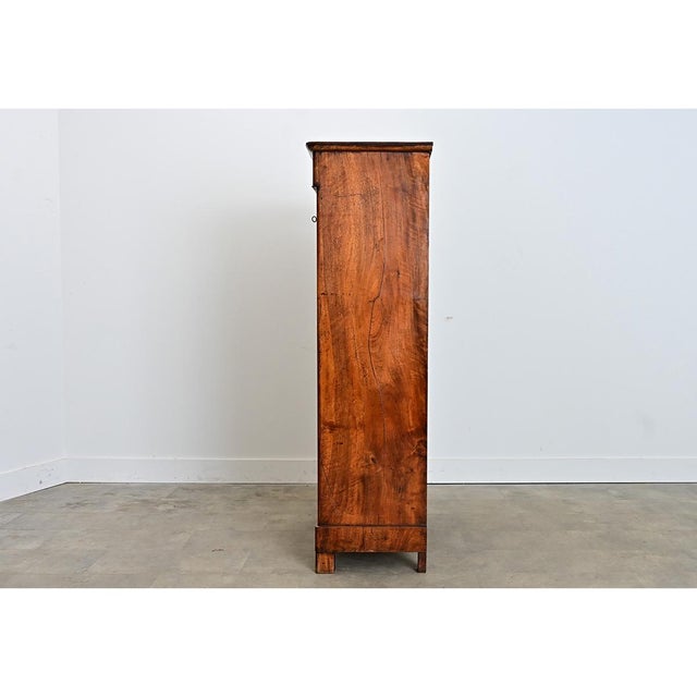 French 19th Century Walnut Louis Philippe Semainier For Sale In Baton Rouge - Image 6 of 8