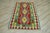 1970s Turkish Boho Style Red Oushak Handmade Kilim Rug For Sale - Image 9 of 9