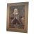 Antique Portrait Mezzotint Print - Traditional Grandmillennial Art For Sale