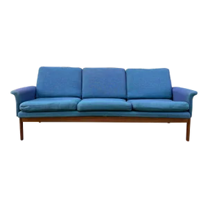 Finn Juhl Midcentury Danish Modern Teal Sofa