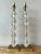 Vintage Regency Faceted Crystal Lamps - A Pair For Sale In West Palm - Image 6 of 8