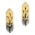 Monumental Pietro Chiesa for Fontana Arte Rare 7-Light Glass Sconces, 1950s For Sale