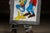 Vintage Self-Framed Tin Litho Disney Character Salvaged Display Panel For Sale - Image 4 of 7