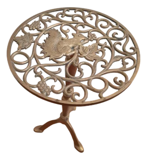 Squirrel Brass Table Plant Stand