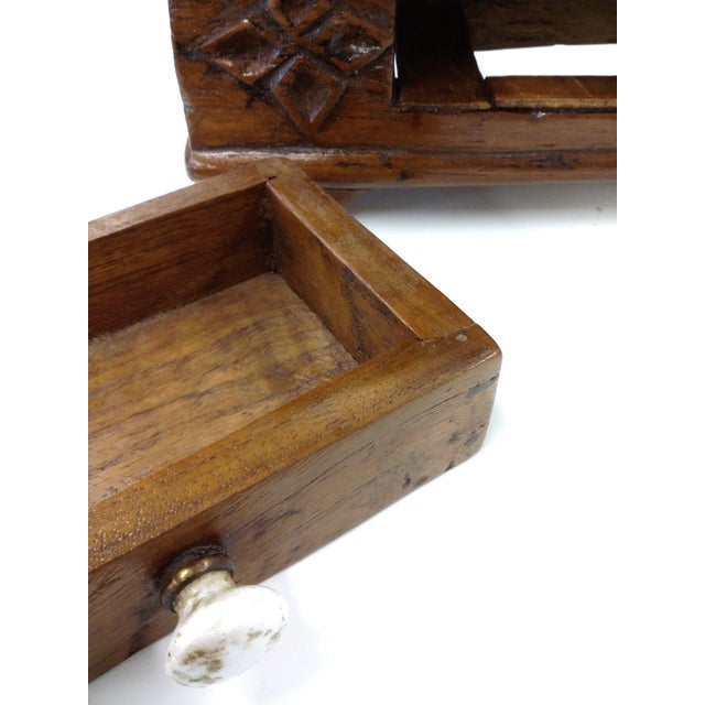 Indonesian Exotic Wood Java Betel Box Chairish