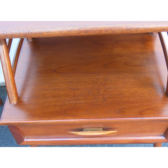 Kent Coffey Mid Century Modern Nightstands End Side Tables a Pair 6904 For Sale - Image 13 of 18