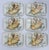 Celebrate the warmth of Italian craftsmanship with this beautiful set of six vintage hand-painted divided plates by...