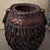 Early 20th Century Antique Japanese Woven Bamboo and Rattan Ikebana Flower Basket With Double Handles For Sale - Image 5 of 10
